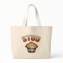 Stud Muffin Wash Design Tote Bag