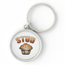Stud Muffin Wash Design Keychains