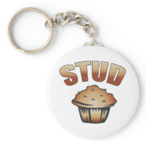 Stud Muffin Wash Design Keychains
