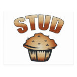 Stud Muffin Wash Design Postcard