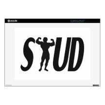 Stud Muscles 15" Laptop Decals