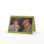 Student and Mentor, Thank You! card