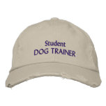 Student Dog Trainer hat Embroidered Baseball Cap