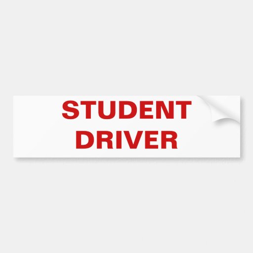 Where To Find Student Driver Bumper Stickers