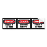 Student in Bad Mood! Bumper Stickers