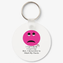 Student Nurse BIG PINK SMILEY Gfits--Adorable keychains by gailg1957 Student Nurse BIG PINK SMILEY Gfits--Adorable keychains