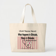Student Nurse Clinical Instructor Gift Canvas Bag