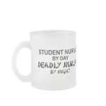 Student Nurse Deadly Ninja Coffee Mug