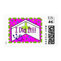 Student Nurse Graduation Invitations postage
