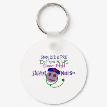 Student Nurse Smiley Gifts---Hilarious keychains