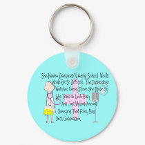 Student Nurse Story Art Gifts--"Foley Bag" Funny keychains by gabelstories Student Nurse Story Art Gifts--"Foley Bag" Funny keychains