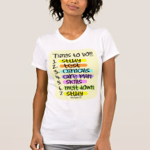 Student Nurse to Do List T-shirt
