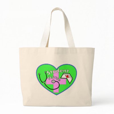 Student Nurse tote Bag by gailg1957