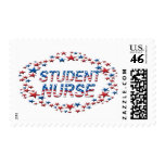 STUDENT NURSE - USA PATRIOTIC STARS STAMPS