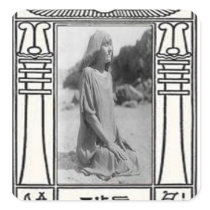 Student of Aleister Crowley: Jane Wolfe Sticker