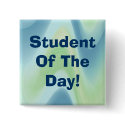 Student Of The Day! Abstract 010 buttons