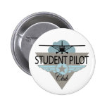 Student Pilot Club Pinback Button