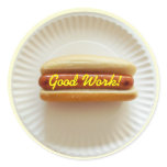 Student Reward Sticker - Hot Dog On Paper Plate