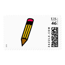 student school pencil postage by Tomaniac student school pencil postage