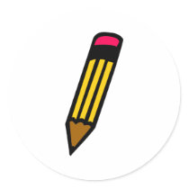 student school pencil stickers by Tomaniac student school pencil stickers