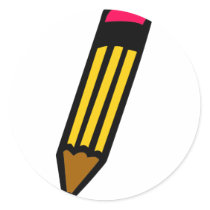 student school pencil stickers by Tomaniac student school pencil stickers