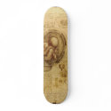 Studies of Embryos by Leonardo da Vinci skateboards by SkateCrazy Studies of Embryos by Leonardo da Vinci skateboards