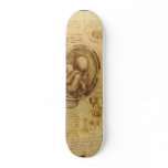 Studies of Embryos by Leonardo da Vinci skateboards