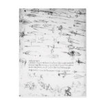 Studies of foot soldiers and horsemen in post cards