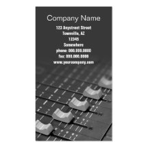 studio faders business card templates