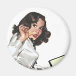 Studious Beauty Magnets