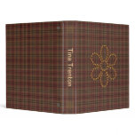 Studs and Plaid Binder