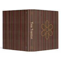 Studs and Stripes Binder