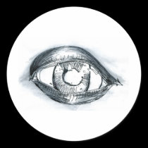Study BW Eye. stickers