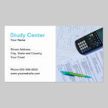 Study Center Business Card business cards