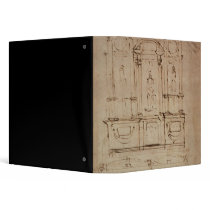 Study for a double tomb vinyl binder