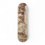 Study for last supper skate deck