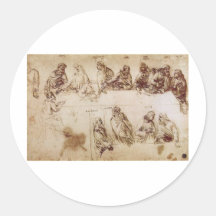 Study for last supper stickers