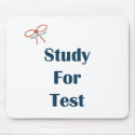 Study For Test Reminders Mousepads