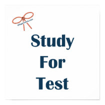 Study For Test Reminders