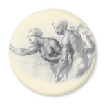 Study for the 3 Graces - Raphael Magnet