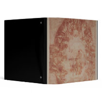 Study for the ceiling of the Casa de Pilatos 3 Ring Binder