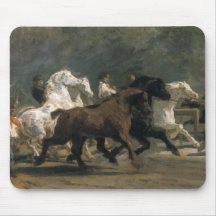 Study for the Horsemarket, 1900 Mouse Pad