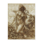 Study for the Kneeling Leda (c. 1505 - 1507) is a  Postcards
