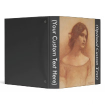 Study for The Lady Clare 3 Ring Binders