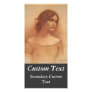 Study for The Lady Clare Custom Photo Card