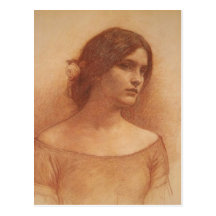 Study for The Lady Clare Postcards