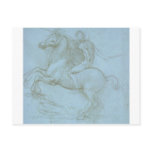 Study for the Sforza Monument Postcard