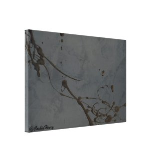 Study In Black Gallery Wrap Canvas