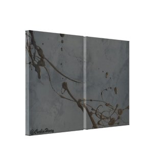 Study In Black Gallery Wrap Canvas