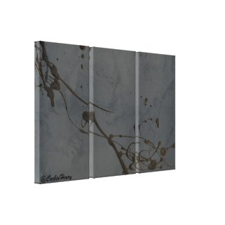 Study In Black Gallery Wrap Canvas